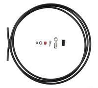 Juego de mangueras de freno de bicicleta de 2 metros para código SRAM para frenos de disco RSC R LEVEL ULT, incluye conector banjo, anillos de sellado de cabeza de oliva y tornillo (negro)