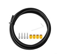 Juego de mangueras de freno de disco hidráulico para SRAM Red/Force/Rival - Olive & Insert Kit con herramientas de aleación de aluminio, negro (dorado)