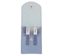 Juego de manicura, juego de cortaúñas, juego de 4 piezas, juego de manicura y pedicura, kit de cuidado de uñas de belleza, cortaúñas, lima, estuche para el hogar, viajes para mujeres y hombres, A,