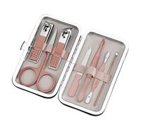 Juego de manicura Kit de pedicura Tijeras para uñas para el hogar Lugar de trabajo Viajes al aire libre, E74C3TK302132, RG, 7