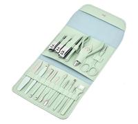 Juego de Manicura, Manicura Pedicura Set, Juegos de manicura de acero al carbono Juego de cortaúñas for pedicura en casa