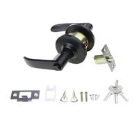 Juego De Manijas Puerta Acero Con Husillos Y Tornillos Incluidos Manijas Elegantes Instalación Sencilla Para Palanca Puerta Interior Interior Madera