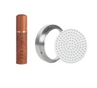 Juego de manipulaciones, herramienta 3 uds, embudo dosificador, pantalla Puck, agitador café, juegos distribución para Café(58MM-3PCS SET)