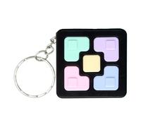 Juego de mano electrónico | Juego de memoria para niños con iluminación rápida Brain Bolt alimentado por batería - Juguete de juegos fácil de llevar con cadena colgante para llaveros, accesorios de ju