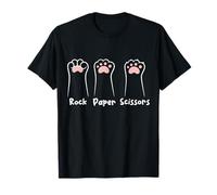 Juego de mano Funny Rock Paper Scissors Camiseta