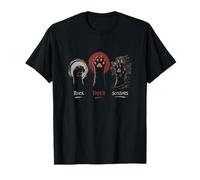 Juego de Mano Rock Paper Scissors, Lindo Amante de Las Mascotas Pink Paw Camiseta