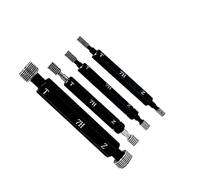 Juego de manómetros de rosca fina Gage 7H for M1 a M60 - Herramienta de medición de precisión for alta durabilidad y precisión 1 pieza(M1.8x0.35)