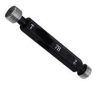 Juego de manómetros de rosca fina Gage 7H M4-M24, herramienta de medición de precisión for roscado, duradero y preciso, 1 unidad(M12x1.25)