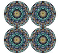 Juego de Manteles Americanos Bertoni 4 Piezas Redondos Diámetro 33 cm