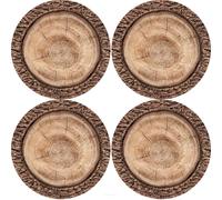 Juego de manteles individuales Bertoni con 4 piezas redondas de 33 cm Robina
