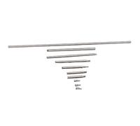 Juego de Mantenimiento de Piccolos, Herramienta Resistente Al Desgaste, Acero Plateado, Torsión Grande, Reemplazo Rápido, Kit de Herramientas de Reparación de Piccolo con 3 Tornillos para