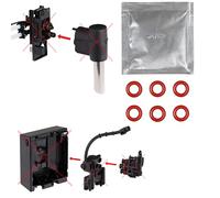 Juego de mantenimiento juntas tóricas compatibles con Siemens EQ9 EQ7 y Bosch VeroBar Gaggenau CM cafeteras para cafeteras de café y espumador de leche | Incluye bolsa de grasa de silicona