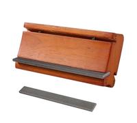 Juego de mantenimiento para limas de traste, herramienta de reparación de rebabas de guitarra, bajo, luthiers