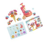 Juego De Manualidades Para Niños Máquina Prensadora De Flores Para Proyectos De Tejido De Telas Materiales Plásticos Seguros Desarrollar Habilidades Artísticas Actividad De Vinculación Entre E