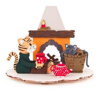Juego De Manualidades Portavelas BxHxT 8x16x10cm NUEVO Soporte Para Velas