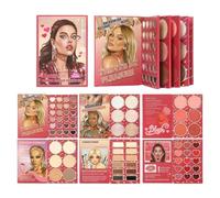 Juego De Maquillaje Para Niñas En Forma De Libro 6 Paneles Mate Y Brillante