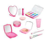 Juego de maquillaje para niños, juego de maquillaje para niñas, juego de juguetes de maquillaje cosmético | maquillaje falso, juguete de rol para niñas pequeñas para familia, amigos, niños, niñas y un