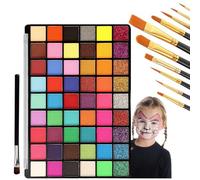 Juego de maquillaje para niños, pintura de teatro, para carnaval, Halloween, carnaval, elección ideal para fiestas.