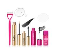 Juego de maquillaje portátil para pestañas, sueros para mejorar las pestañas, máscara de pestañas y removedor de maquillaje para ojos y labios, peine separador de pestañas