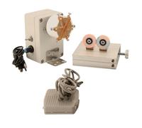Juego de máquina de bobinado de caña de pescar, herramienta automática de revestimiento epoxi, secadora de reparación de edificios con velocidad ajustable de 0 a 80 RPM alimentado por USB, soporte de