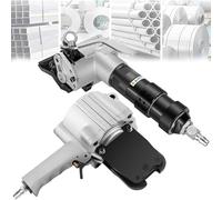 Juego de máquina de flejado neumática con tensor y sellador de corte para un embalaje eficiente