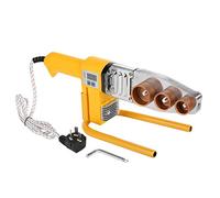 Juego de máquina de fusión en caliente, CN Enchufe 220V 750W PPR Tubo Máquina de soldadura de alta resistencia Tubo Calefacción eléctrica Herramienta de fusión en caliente con pantalla digital Kit