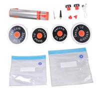 Juego de máquina de sellado al vacío eléctrica para tarros de masones, apto para tarros de boca ancha y regular, juego de sellador de tarros