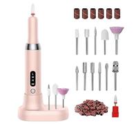 Juego de máquina de taladro eléctrico, máquina de archivo recargable, taladro de 15000 RPM con brocas de bajo ruido, fácil de usar