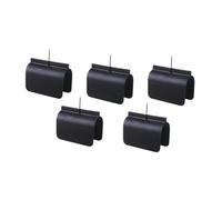 Juego de marcadores eléctricos para paneles de yeso de 15 piezas, herramientas esenciales para localizar tomas de corriente y blindar cables de caja (negro)