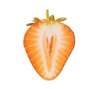 Juego de marcapáginas de rebanadas de frutas, paquete de marcadores de acrílico, herramienta de soporte de página transparente, accesorio de marcador de estudio de lectura, artículo de regalo de