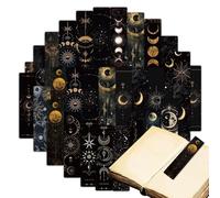 Juego de Marcapáginas | Juego De 24 Marcadores De Páginas De Tarot,Decoración en Papel Para Mujeres Adultas Estudiantes Profesoras Amantes de la Astrología Biblioteca Escolar