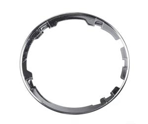 Juego de marco de cambio de marchas para Fiat 500 500C 2007-2015, kit de anillo de manguito automático de plástico ABS en negro cromo, 2 piezas accesorios para interior tuning y repuesto