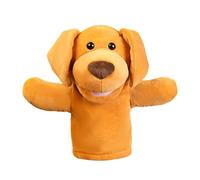 Juego de marionetas de mano para niños con lobo, tigre, león, mono y zorro, bocas móviles, suave e interactivo, ideal para narración, enseñanza, preescolar, juego de rol y regalo de cumpleaños