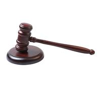 Juego de martillo legal y bloque de sonido, martillo de madera de haya de 9.8 pulgadas con bloque redondo, accesorio hecho a mano para abogados, profesores y oficinas