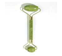 Juego de masaje de piedra de jade antienvejecimiento Gua Sha Rose Quartz Jade Face Roller Gua Shua (tipo f)
