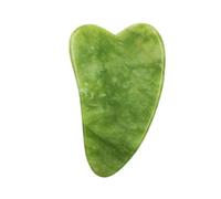 Juego de Masaje Facial Manual de Piedra Natural, 2 Piezas | Textura Lisa, Uso Seguro y Manual, para Cuello y Piernas, Estilo Gua Sha Rodillo
