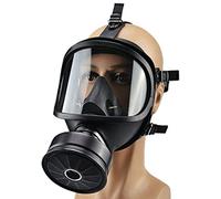 Juego de máscaras de silicona reutilizables para cara completa, protector de polvo autocebante para carpintería y pintura en aerosol