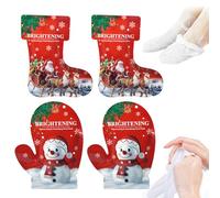 Juego de Mascarilla Exfoliante,2 Piezas de Calcetines Exfoliantes para Pies,2 Piezas de Mascarilla Exfoliante para Guantes,Mascarilla Hidratante Pies,Elimina Eficazmente las Callosidades de Manos