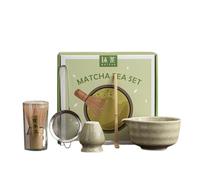 Juego de matcha de estilo japonés, cuenco de cerámica, cuchara de té, herramienta de pedido de la dinastía Baibenli Song, kit de fabricación de soporte de batidor de bambú, perfecto para ceremonias