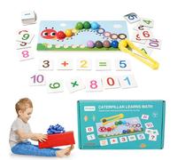Juego de Matemáticas de Madera Actividad Educativa de Aritmética para