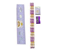 Juego de material escolar lindo, juego de papelería para niñas,Juego de papelería portátil para la escuela de 5 piezas | Juego de premios de clase para niños, niños y niñas, creación de dipin