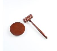 Juego de mazo y bloque de madera de haya, mazo sonoro de ley y orden de subasta de jueces for accesorio de escritorio de reuniones de la corte