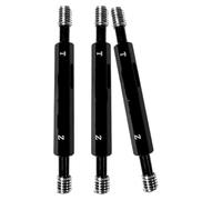 Juego de medidores de tapón de rosca for mano izquierda, M8 a M60, tolerancia 6H, herramienta de medición duradera y precisa, 1 ud.(M8x1L)