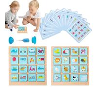 Juego De Memoria Cartas Clasificador De Formas Y Colores Juguete De Mesa