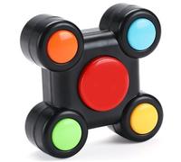 Juego de Memoria con Botones, a Pilas, Iluminado, para niños con música, concentración y Habilidades motoras, Juego Educativo para niños de 4 a 8 años..