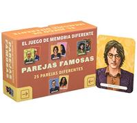 JUEGO DE MEMORIA DIFERENTE PAREJAS FAMOSAS: 25 PAREJAS DIFERENTES (SIN COLECCION)