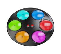 Juego De Memoria Electrónico: Juguete Portátil De 22 Cm, Juego Interactivo De Sonido Ligero, Desafío Cerebral De Modos | De Pensamiento Portátil con Botones Y Señales para Niño