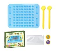 Juego de memoria - juguete educativo , tarjetas de colores brillantes, material duradero duradero, portátil compacta, juego de aprendizaje fácil | Actividad práctica Adecuado para niños