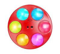 Juego de memoria luminosa genérico | 3 modos de juguete interactivo | Juego de mesa con luces y sonidos, para a partir de 3 años para el viaje en coche, cumpleaños, casa