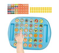 Juego De Memoria Para | Juguetes Interactivos Patrón De Animales Frutas | Juego De Bandeja De Retorno Y Coincidencia - Para Preparativos Actividad De Oficina Grupos Reuniones
